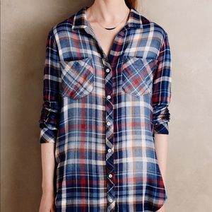 Anthropologie Cloth and Stone Brecken Buttondown